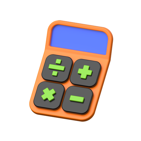 Calculator  3D Icon