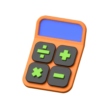 Calculator  3D Icon