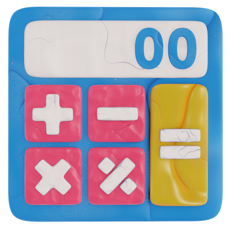 Calculator  3D Icon