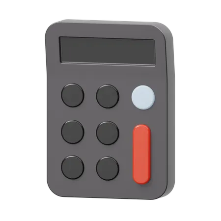 Calculator  3D Illustration