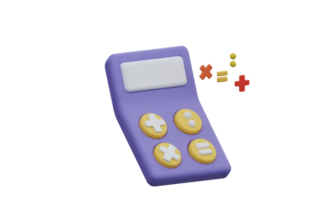 Calculators  3D Icon