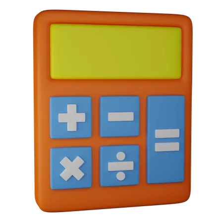 Calculatrice  3D Illustration