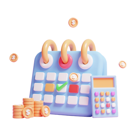 Calculo del presupuesto  3D Icon