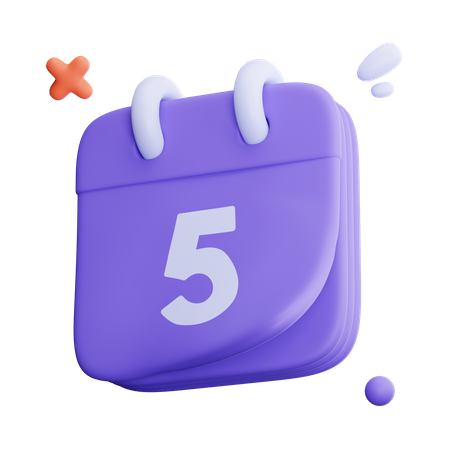 Calendar  3D Icon