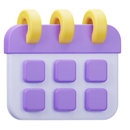 Calendar  3D Icon