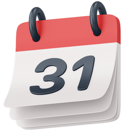 Calendar  3D Icon