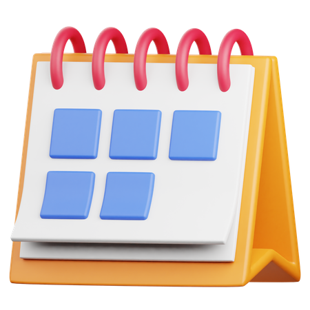 Calendar  3D Icon