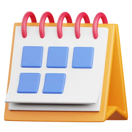 Calendar  3D Icon