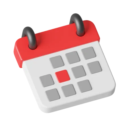 Calendar  3D Icon