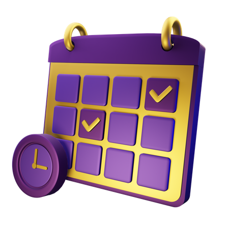 Calendar  3D Icon