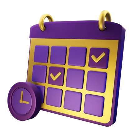 Calendar  3D Icon