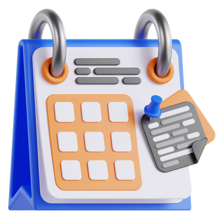 Calendar  3D Icon