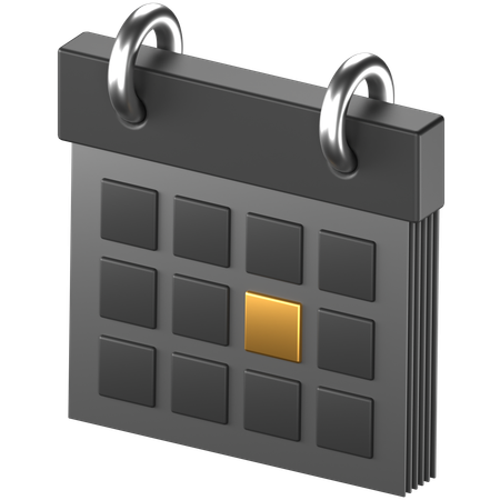 Calendar  3D Icon