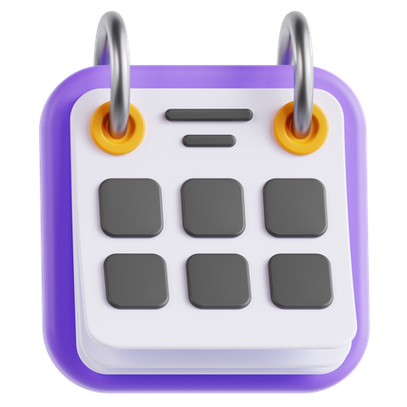 Calendar  3D Icon