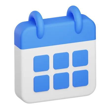 Calendar  3D Icon