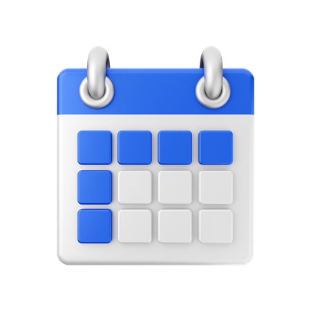 Calendar  3D Icon