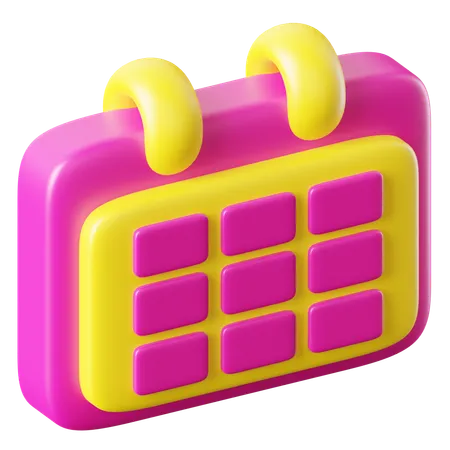 Calendar  3D Icon