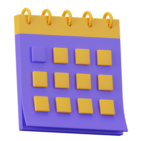 Calendar  3D Icon