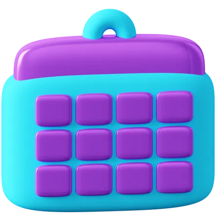 Calendar  3D Icon