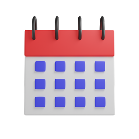 Calendar  3D Icon