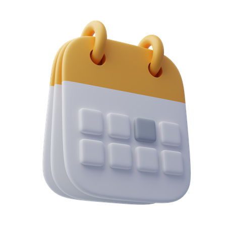 Calendar  3D Icon