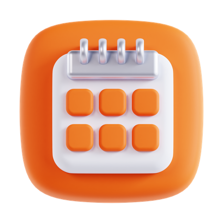 Calendar  3D Icon