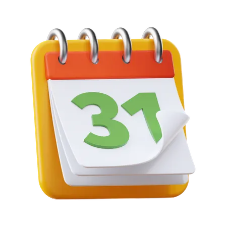 Calendar  3D Icon