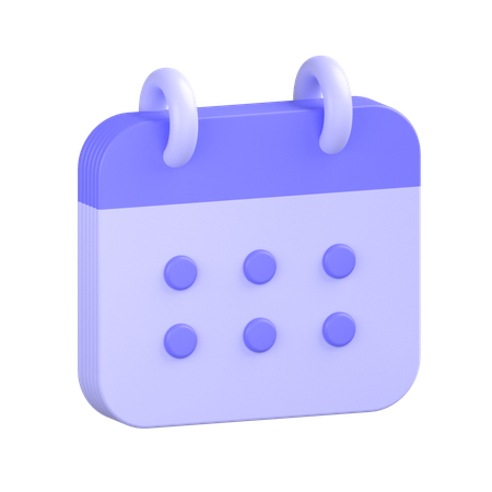 Calendar  3D Icon