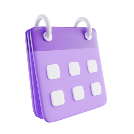 Calendar  3D Icon