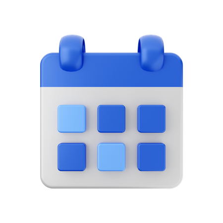 Calendar  3D Icon