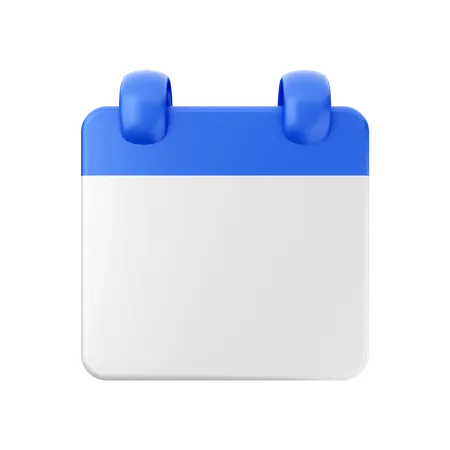 Calendar  3D Icon