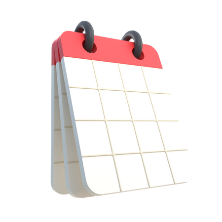 Calendar  3D Illustration