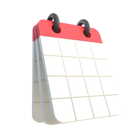 Calendar  3D Illustration