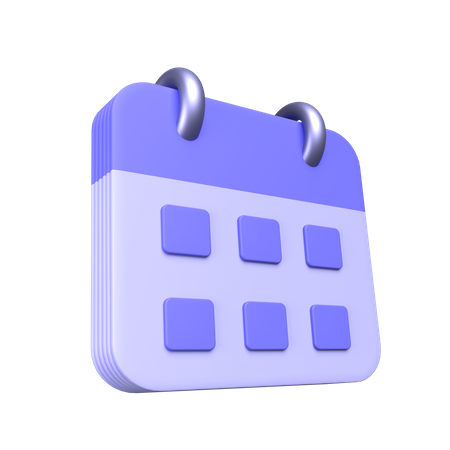 Calendar  3D Illustration