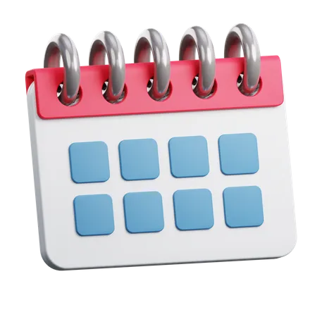 Calendar  3D Icon