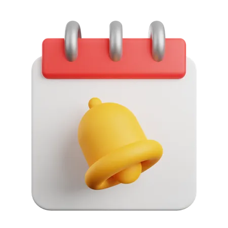 Calendar Notification  3D Icon