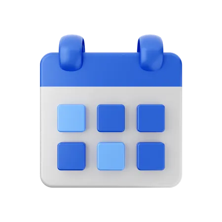 Calendario  3D Icon