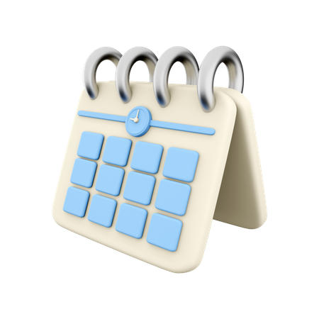 Calendário  3D Icon