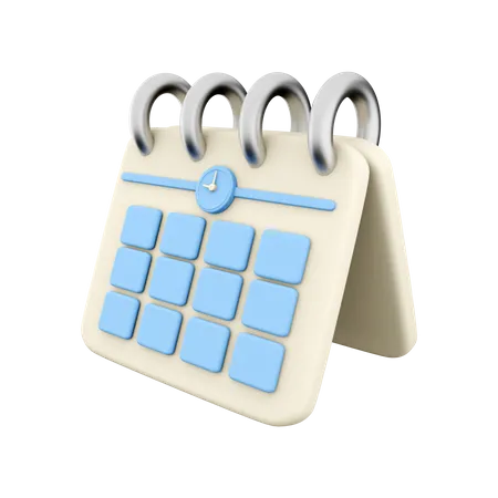 Calendário  3D Icon