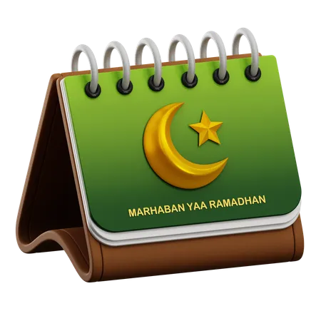 Calendário do Ramadã  3D Icon