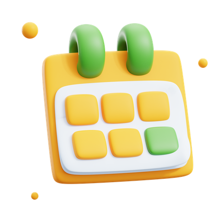 Calender  3D Icon