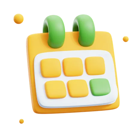 Calender  3D Icon