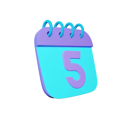 Calender  3D Icon