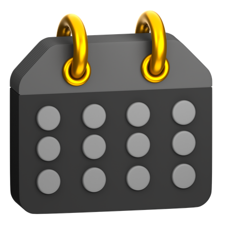 Calender  3D Icon