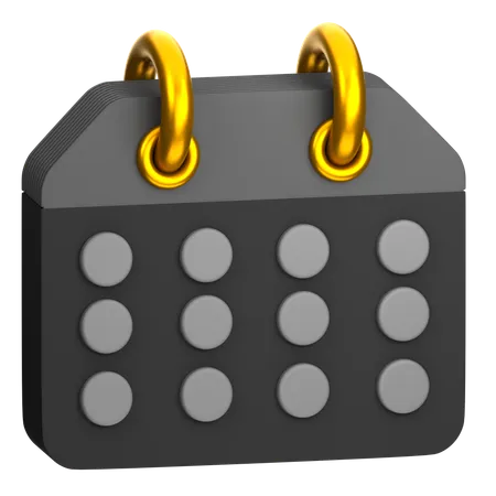 Calender  3D Icon