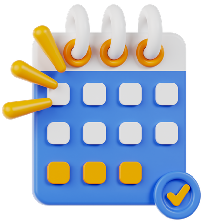 Calender  3D Icon