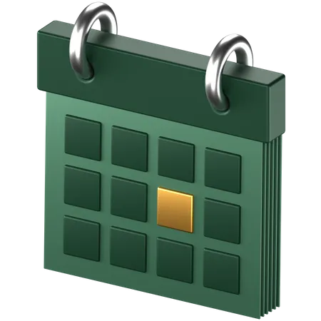 Calender  3D Icon