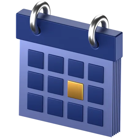 Calender  3D Icon