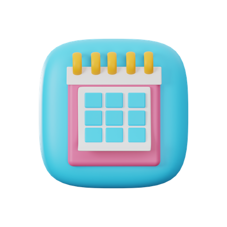 Calender  3D Icon