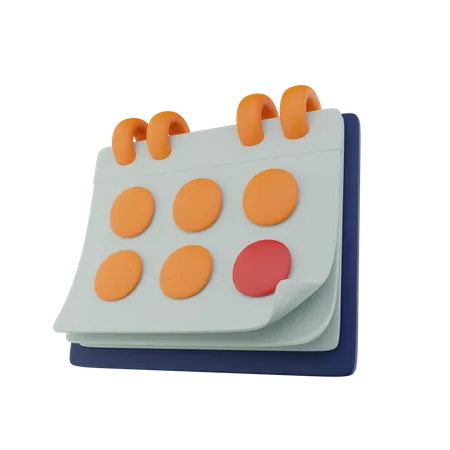 Calender  3D Icon